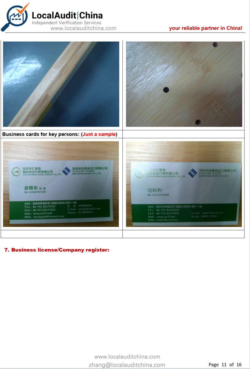 Audit Report Page 11